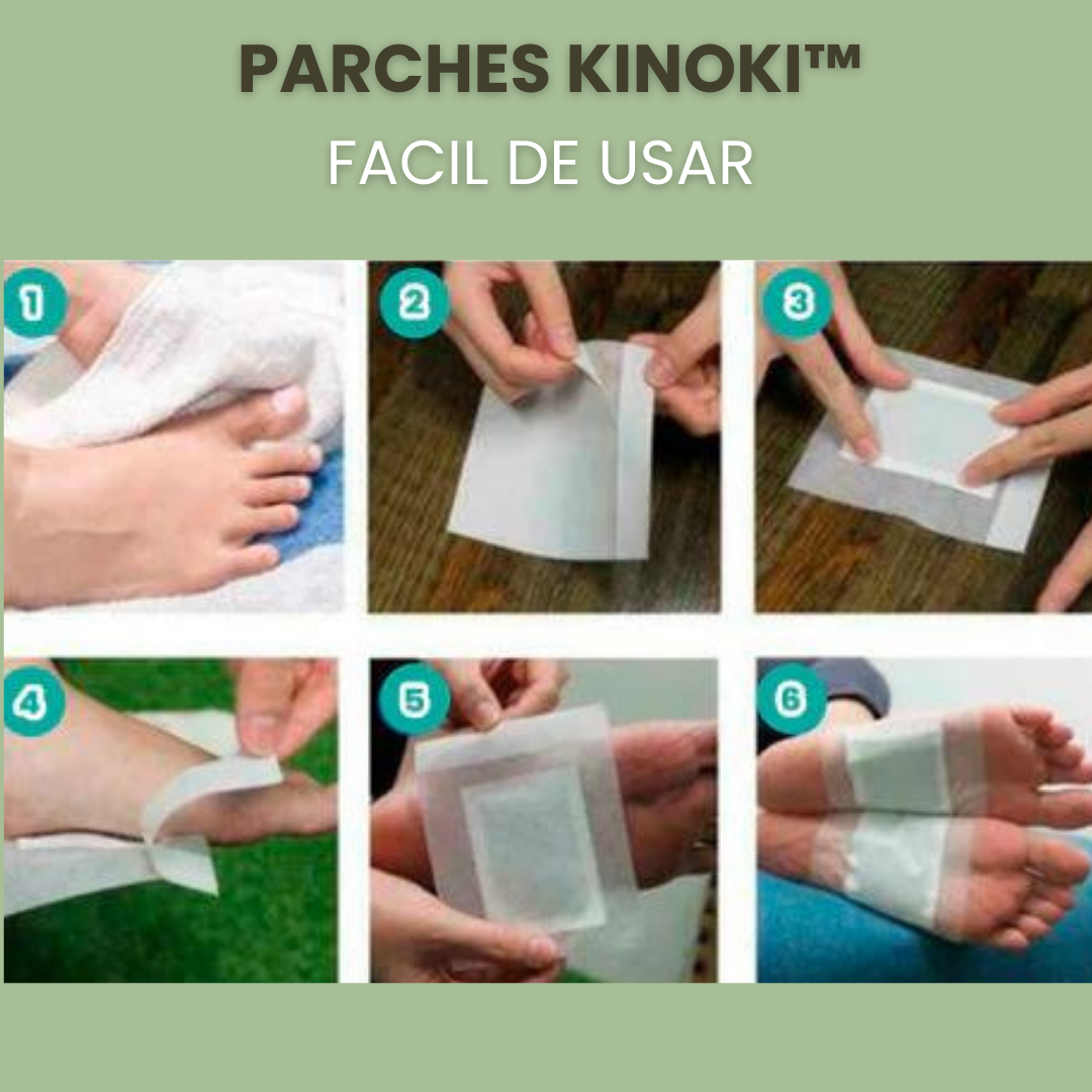 PARCHES KINOKI™ | 20 PARCHES + 10 DE REGALO🎁