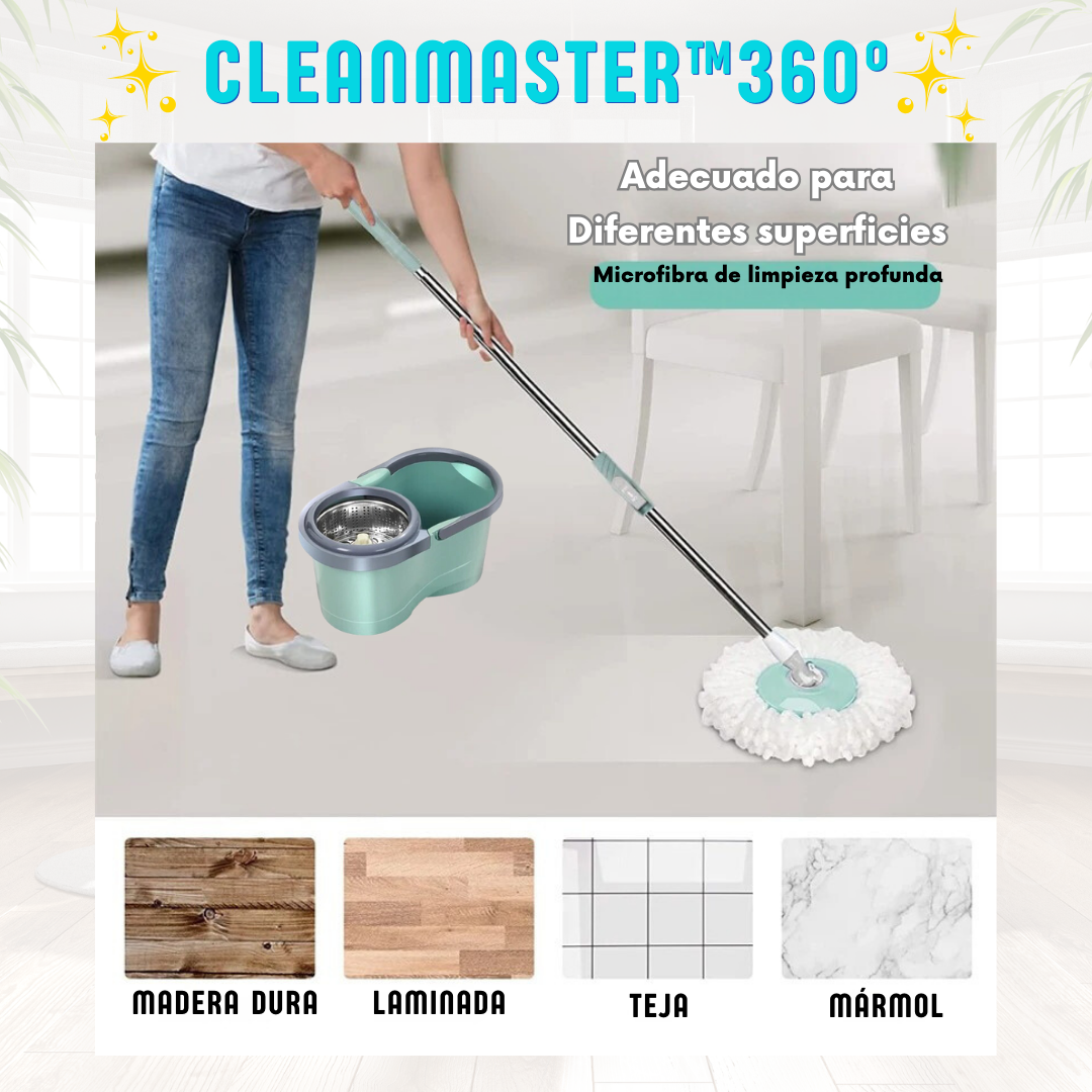 Cleanmaster™360° |  Mopa giratoria